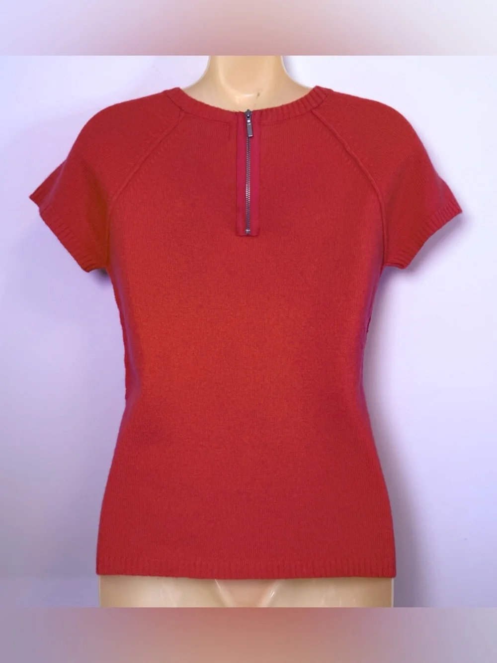 Philosophy Cashmere Short Sleeve Top